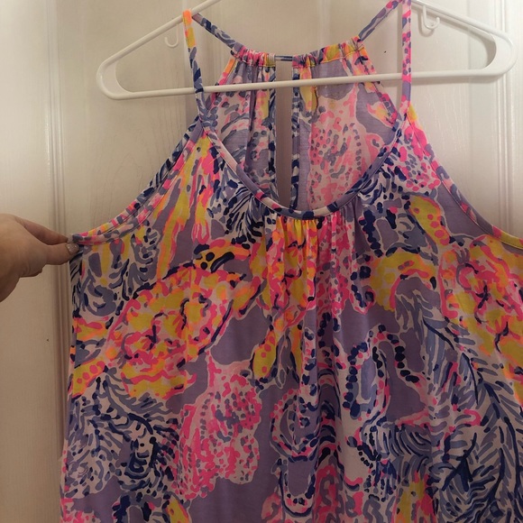 Lilly Pulitzer Lacey tank in “So Snappy” size medium - Picture 5 of 6